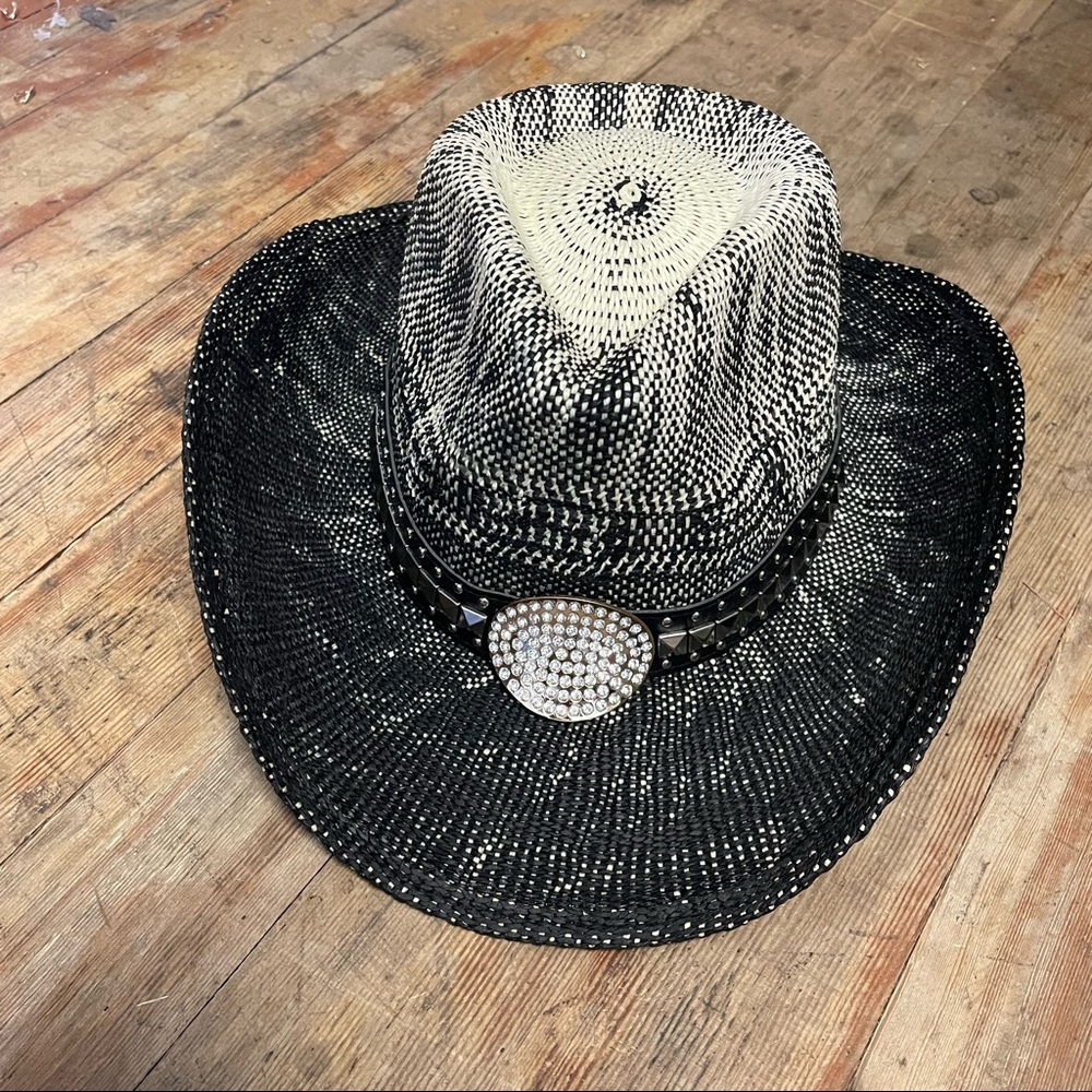 Concho bling Rhinestone cowboy hat